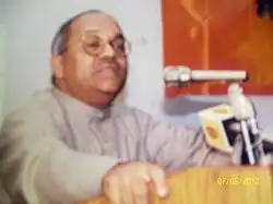 Vaidik speaking at a function