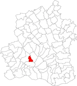 Location in Teleorman County
