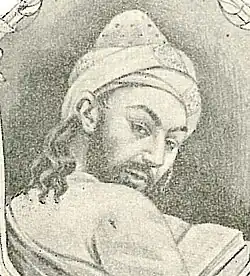 Drawing of Fakhr al-Din Iraqi by Abbas Rassam Arjangi