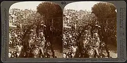 A view of the Durbar Procession of 1903