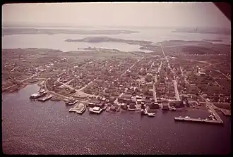 Aerial photo from 1973