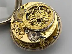 photograph of a Tompion pocket watch