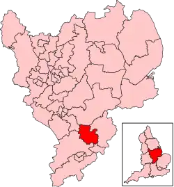 Map of constituency
