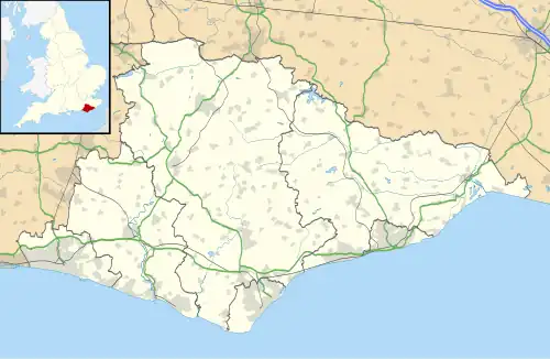Frant is located in East Sussex