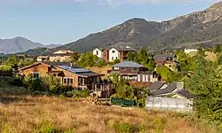 Eastern part of Lake Hāwea town