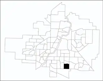 Eastview location map