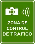I3-1 Traffic enforcement camera control zone