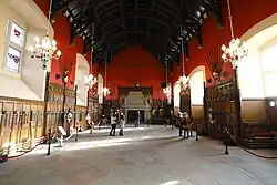 A modern photo of the Great Hall of Edinburgh Castle