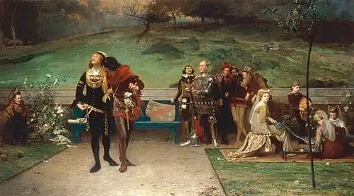 Edward II and Gaveston (1872)