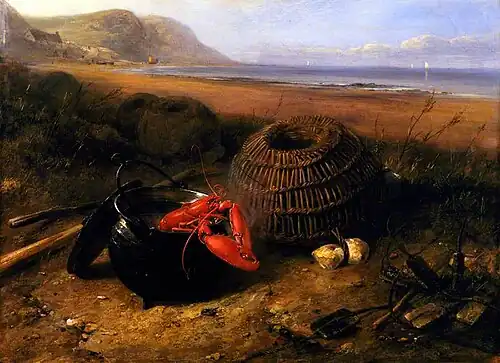 Lobster Pots, Ventnor, 1835