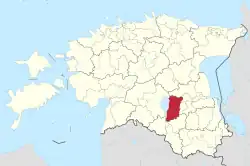 Elva Parish within Tartu County