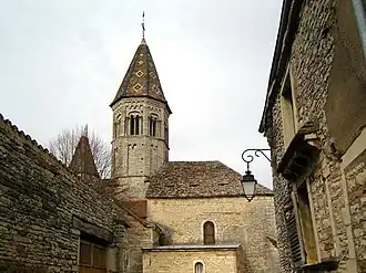 The church in Clessé