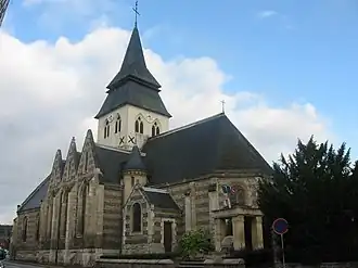 The church in Serquigny