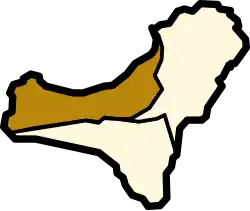 Location of La Frontera