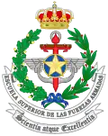 Emblem of the Armed Forces Higher Staff College (ESFAS) CESEDEN