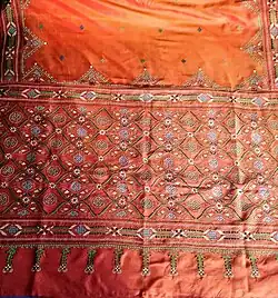 Embroidery Sari, design by Jamuna Sen. Photo courtesy: Esha Dutta