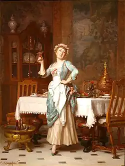 An Elegant Maid, 1889