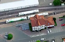 Station of the Kaiserstuhl Railway in Endingen