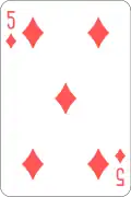 5 of diamonds