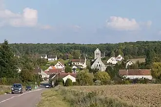 A general view of Épieds