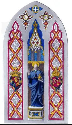 Epsom Church East Window Thomas Willement design