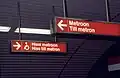 Helsinki Metro sign system 1970-82