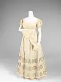 Evening dress c. 1820 (American)