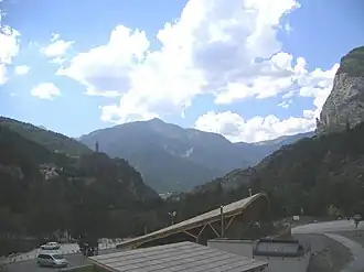 A general view of Les Thuiles