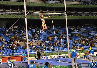 Image 5The pole vault competition at the 2007 Pan American Games (from Track and field)