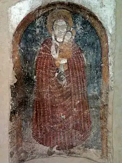 Madonna and Christ Child, Faras (10th century)