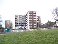 Carlton Towers flats 1-49, prepared for demolition