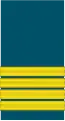 An RAF group captain's sleeve mess insignia