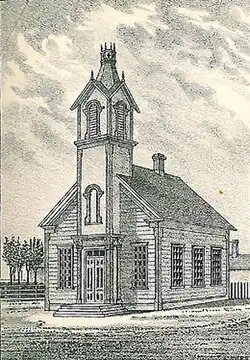 Seventh-Day Adventist Church, built in 1875