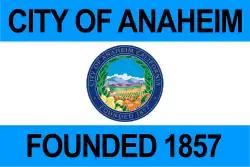Flag of Anaheim, California