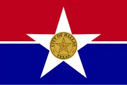 Flag of Dallas, United States