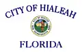 Flag of Hialeah, Florida