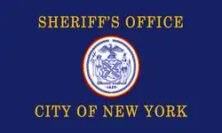 Flag of the City of New York City Sheriff's Office