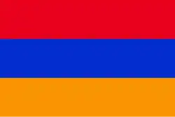 Variant flag of the Republic of Alba (1796), a simple horizontal triband.