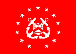 The flag of a U.S. Under Secretary of the Treasury