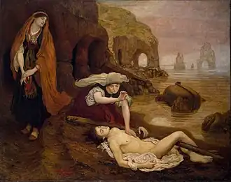 Finding of Don Juan by Haidee, 1873