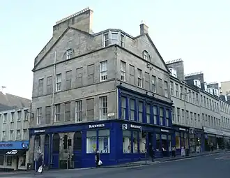 Former James Thin bookshop, South Bridge Edinburgh