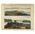 Painting of Fort Stevens from 1814