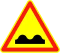 Uneven road