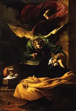 Joseph's Dream, oil on canvas, Gemäldegalerie, Berlin