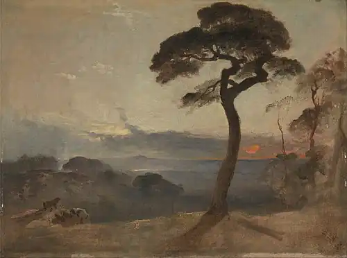 Hampstead Heath, Sunset, 1845