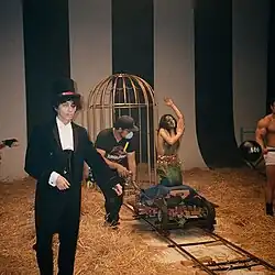 Sub Urban (left) the ringmaster