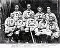 1. London Tecumsehs Team – Fred Goldsmith (1st row, 2nd from left) &nbsp;&nbsp;&nbsp;&nbsp;&nbsp;(1876–1878)