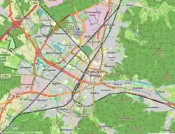 Bismarck Tower (Freiburg im Breisgau) is located in Freiburg