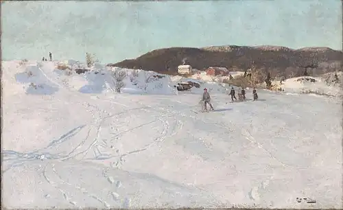 Vinter, Vestre Aker 1886-1887