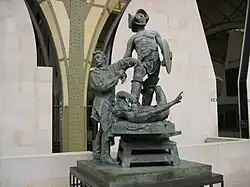 Sculpture by Jean-Léon Gérôme and Aimé Morot, Musée d'Orsay, Paris.